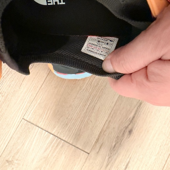 The North Face  Black and Orange Athletic Shoes - Picture 4 of 4